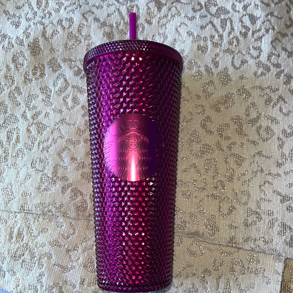 Starbucks Other - 💜Starbucks Fall Berry Bling Studded Tumbler